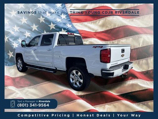 Summit White 2018 Chevrolet Silverado 2500 LTZ