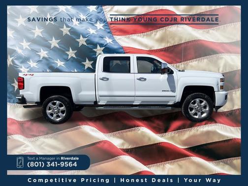 Summit White 2018 Chevrolet Silverado 2500 LTZ