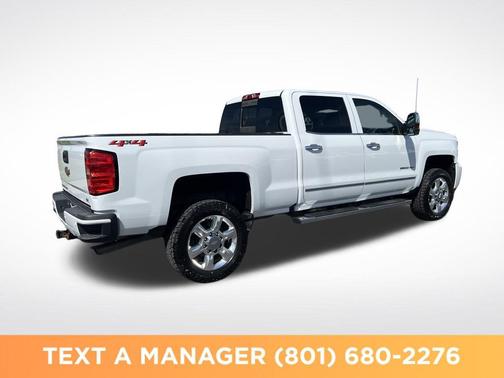 Summit White 2018 Chevrolet Silverado 2500 LTZ