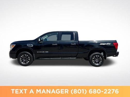 Magnetic Black 2018 Nissan Titan XD PRO-4X