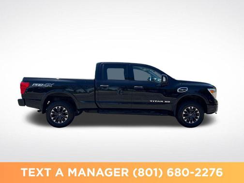 Magnetic Black 2018 Nissan Titan XD PRO-4X