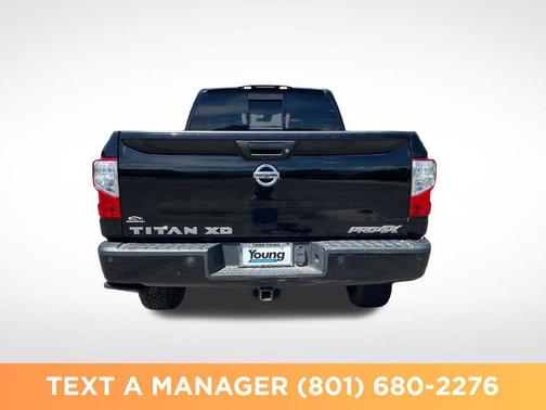 Magnetic Black 2018 Nissan Titan XD PRO-4X