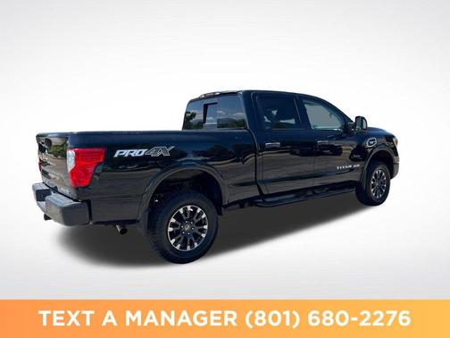 Magnetic Black 2018 Nissan Titan XD PRO-4X