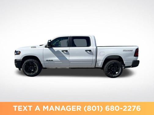 Bright White Clearcoat 2026 RAM 1500 Warlock Crew Cab 4x4 5'7' Box