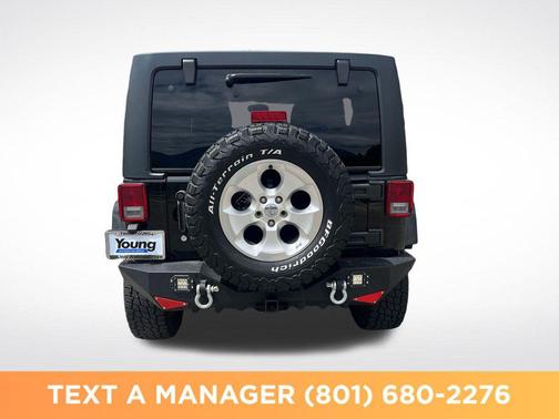 Black Clearcoat 2013 Jeep Wrangler Unlimited Sahara
