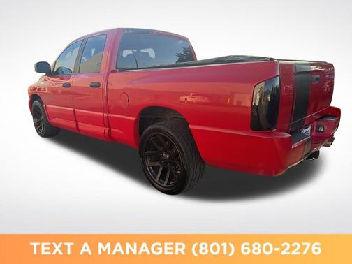 Flame Red Clearcoat 2005 Dodge Ram 1500 SRT-10 Quad Cab