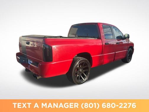 Flame Red Clearcoat 2005 Dodge Ram 1500 SRT-10 Quad Cab