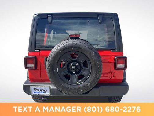Firecracker Red Clearcoat 2026 Jeep Wrangler Sport