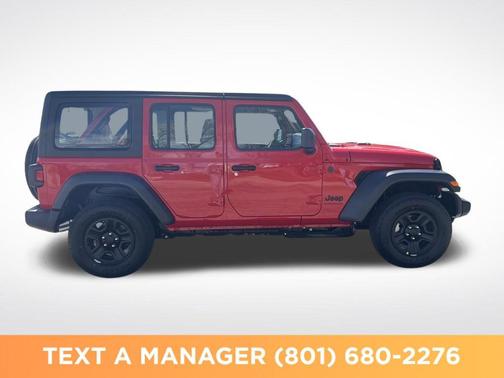 Firecracker Red Clearcoat 2026 Jeep Wrangler Sport