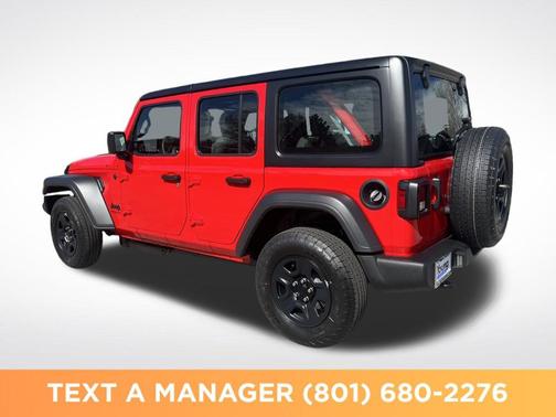 Firecracker Red Clearcoat 2026 Jeep Wrangler Sport