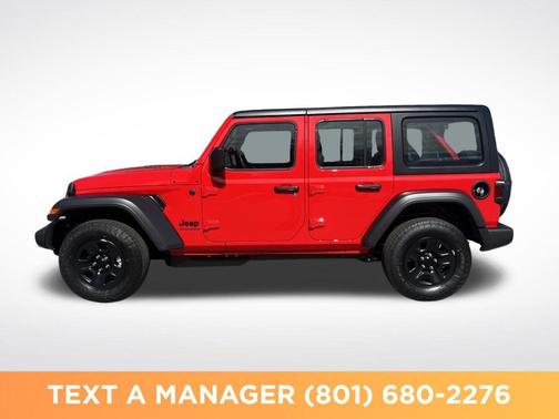 Firecracker Red Clearcoat 2026 Jeep Wrangler Sport