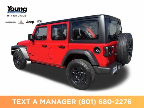 Firecracker Red Clearcoat 2026 Jeep Wrangler Sport