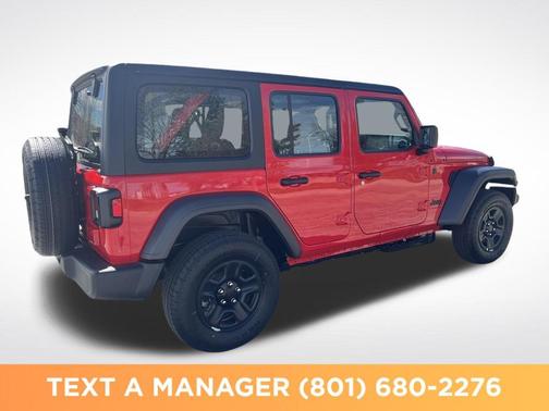 Firecracker Red Clearcoat 2026 Jeep Wrangler Sport