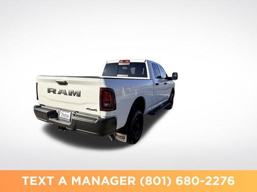 Bright White Clearcoat 2026 RAM 2500 Tradesman Crew Cab 4x4 6'4' Box