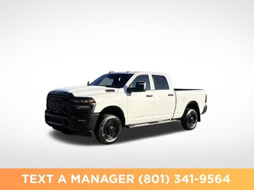 Bright White Clearcoat 2026 RAM 2500 Tradesman Crew Cab 4x4 6'4' Box