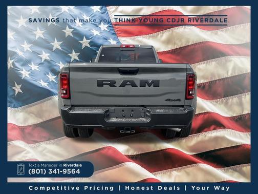 Ceramic Gray Clearcoat 2026 RAM 3500 Tradesman Crew Cab 4x4 8' Box