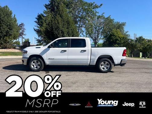 Bright White Clearcoat 2026 RAM 1500 Tradesman