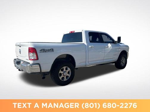Bright White Clearcoat 2019 RAM 2500 Big Horn Crew Cab 4x4 6'4' Box