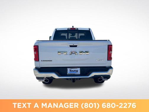 Bright White Clearcoat 2026 RAM 1500 Laramie