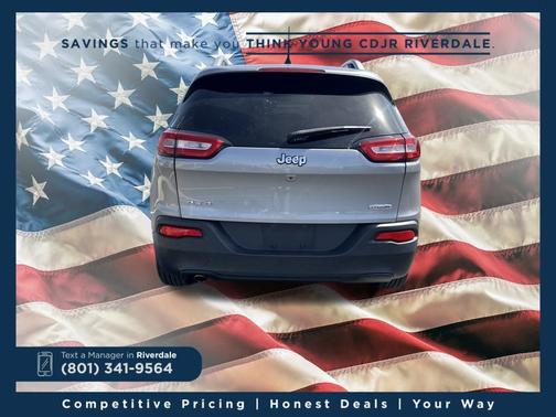 Billet Silver Metallic Clearcoat 2017 Jeep Cherokee Latitude