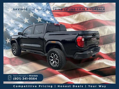 Onyx Black 2024 GMC Canyon AT4X