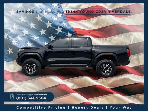 Onyx Black 2024 GMC Canyon AT4X