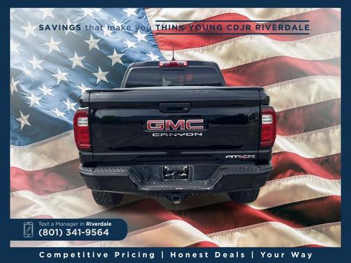 Onyx Black 2024 GMC Canyon AT4X