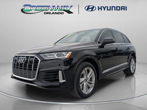Mythos Black Metallic 2022 Audi Q7 55 Premium Plus