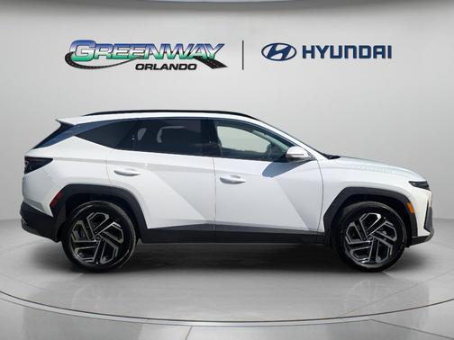 Creamy White Pearl 2026 Hyundai TUCSON Hybrid Limited