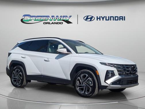 Creamy White Pearl 2026 Hyundai TUCSON Hybrid Limited