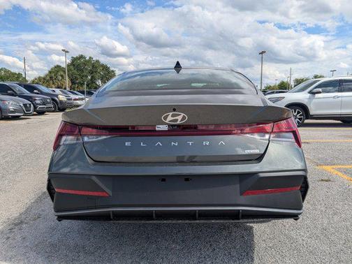 Amazon Gray 2026 Hyundai ELANTRA HEV Blue