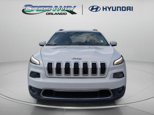 Bright White Clearcoat 2016 Jeep Cherokee Limited