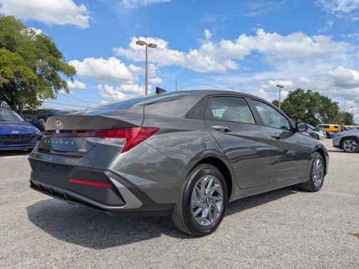 Amazon Gray 2026 Hyundai ELANTRA HEV Blue