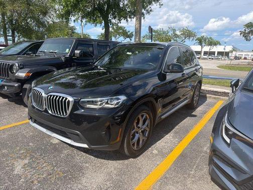 Jet Black 2022 BMW X3 xDrive30i