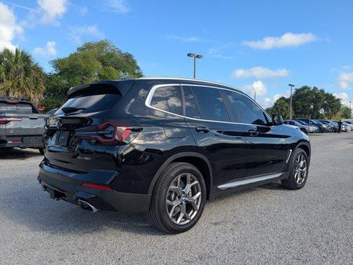 Jet Black 2022 BMW X3 xDrive30i