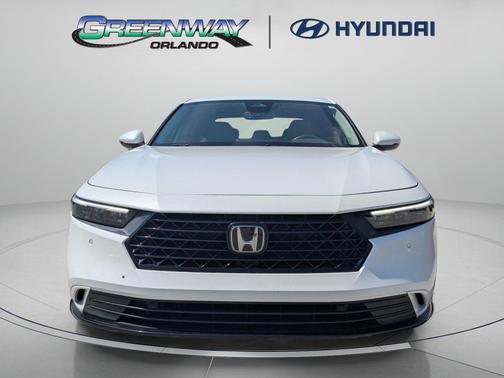 Platinum White Pearl 2023 Honda Accord Hybrid EX-L