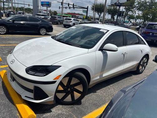 Serenity White 2023 Hyundai IONIQ 6 SE