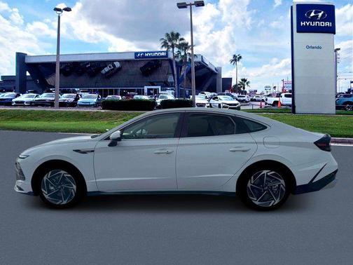 Serenity White 2026 Hyundai SONATA SEL