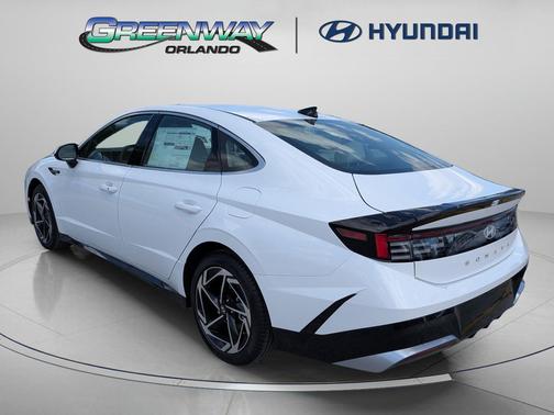 Serenity White 2026 Hyundai SONATA SEL