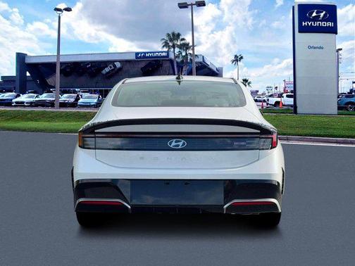 Serenity White 2026 Hyundai SONATA SEL