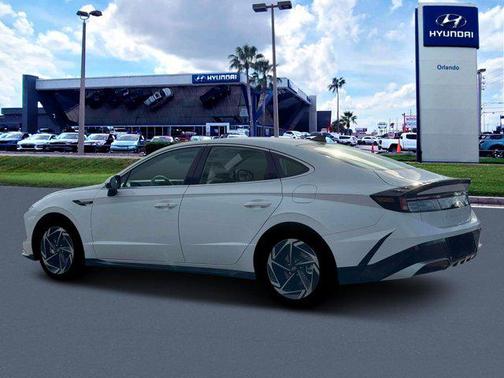 Serenity White 2026 Hyundai SONATA SEL