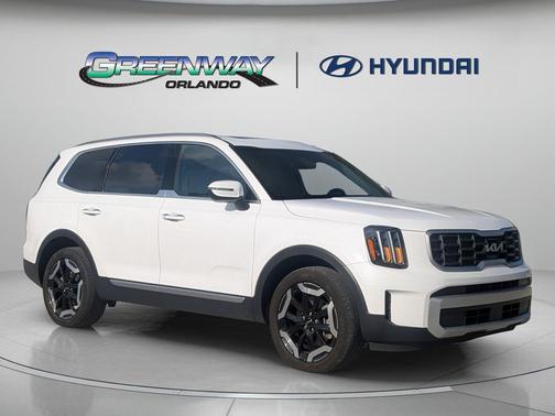 Glacial White Pearl 2024 Kia Telluride S