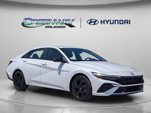 Serenity White Pearl 2026 Hyundai ELANTRA Sport