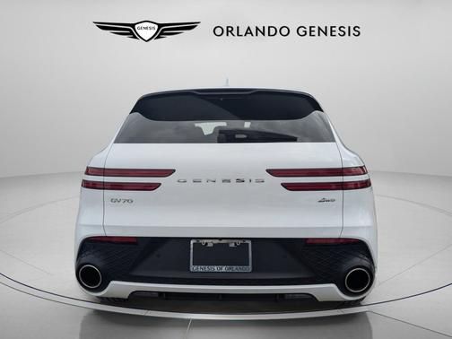 Alta White 2025 Genesis GV70 2.5T AWD