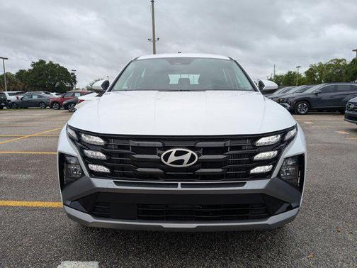 Creamy White Pearl 2026 Hyundai TUCSON Hybrid Blue SE