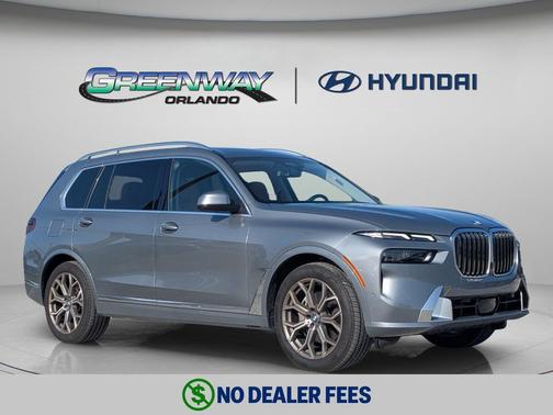 Skyscraper Grey Metallic 2023 BMW X7 xDrive40i