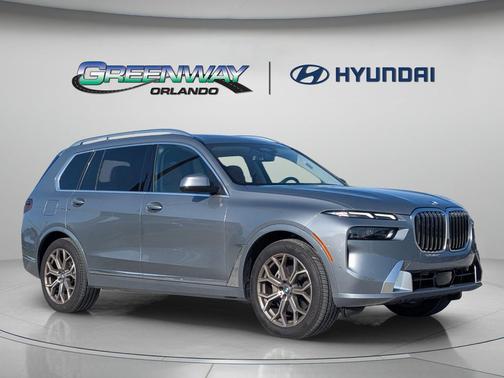 Skyscraper Grey Metallic 2023 BMW X7 xDrive40i
