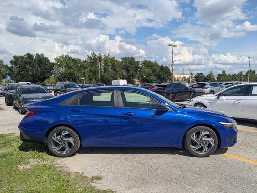Intense Blue 2025 Hyundai ELANTRA Sport