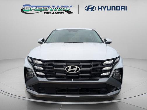 Creamy White Pearl 2026 Hyundai TUCSON Hybrid Blue SE