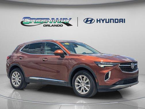 Burnished Bronze Metallic 2021 Buick Envision FWD Preferred